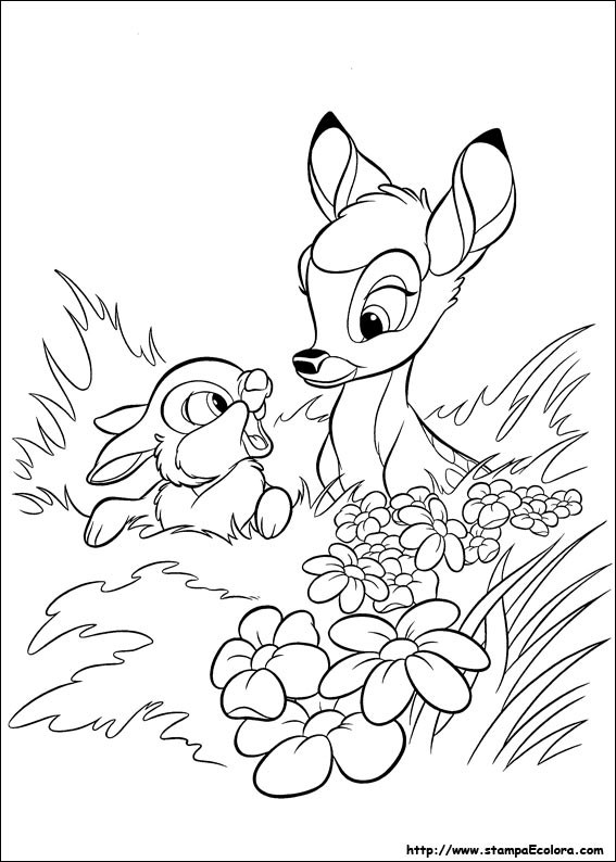 Disegni Bambi 2